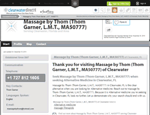 Tablet Screenshot of massage-by-thom-thom-garn-clearwater.clearwaterdirect.info